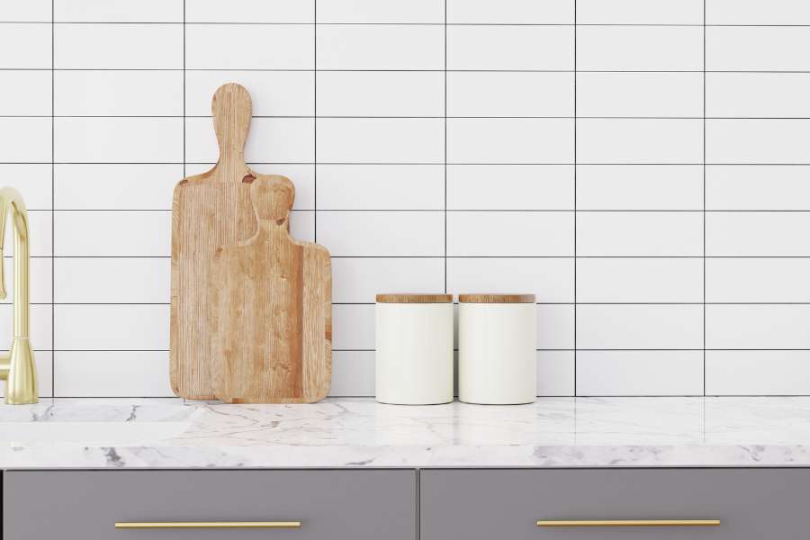 Frentes de cocina nuevos con estos azulejos adhesivos - cocinas con encanto