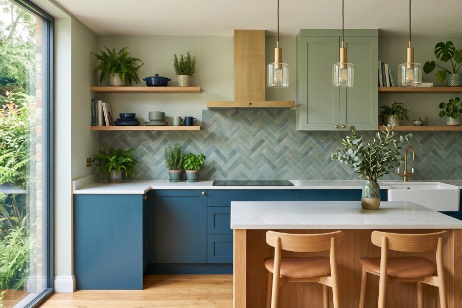 Últimas tendencias para azulejos en cocinas
