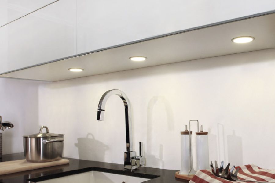 iluminación cocina
