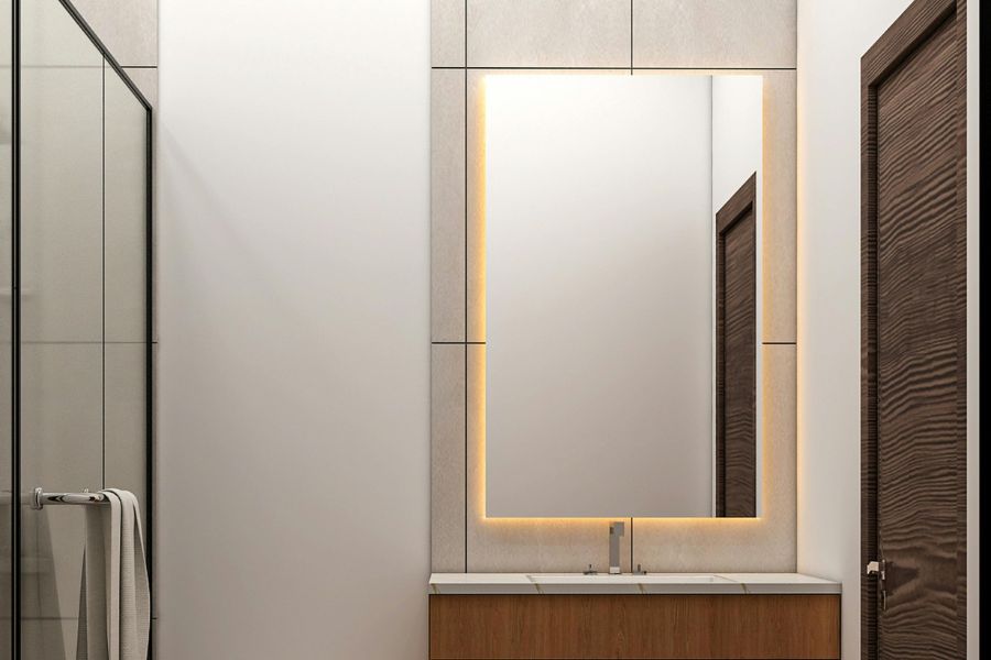 Baños pequeños modernos y funcional